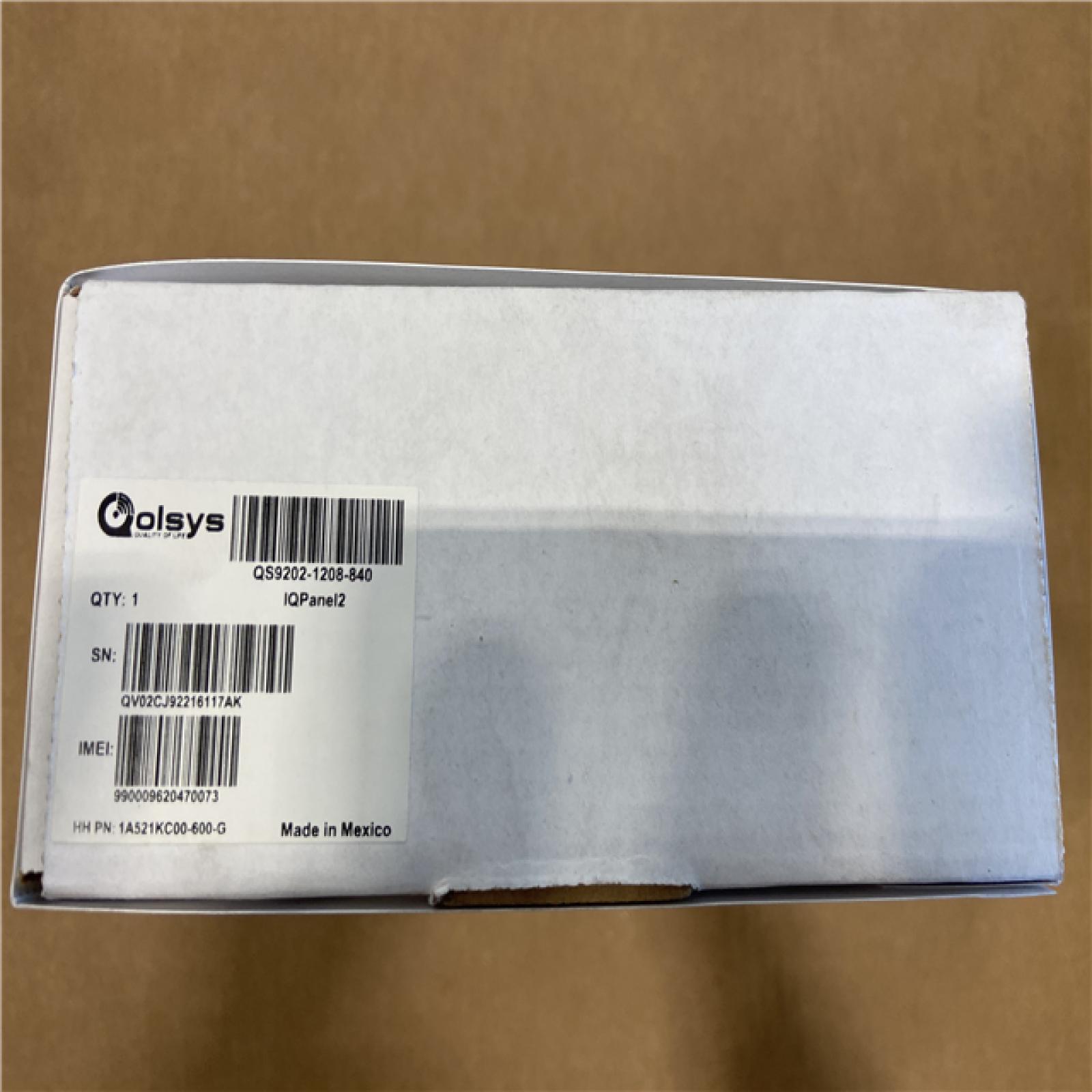 NEW! - Qolsys IQ 2-Plus Security & Smart Home Control Panel AT&T QS9202-1208-840