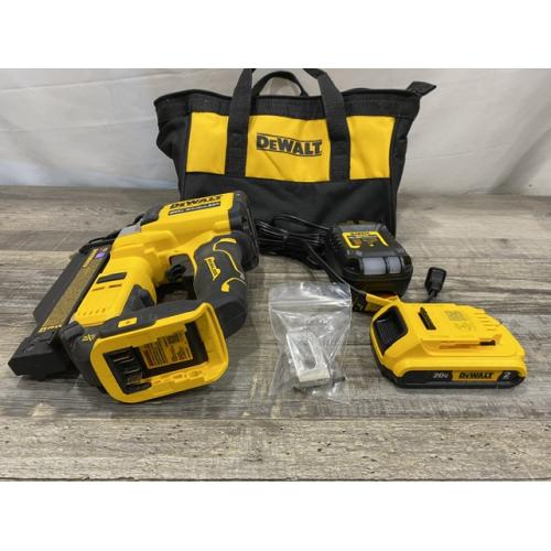 AS-IS DEWALT ATOMIC 20V MAX Lithium Ion Cordless 23 Gauge Pin Nailer Kit