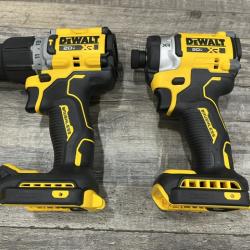 AS-IS DEWALT 20V XR Lithium-Ion Cordless 2-Tool Combo Kit