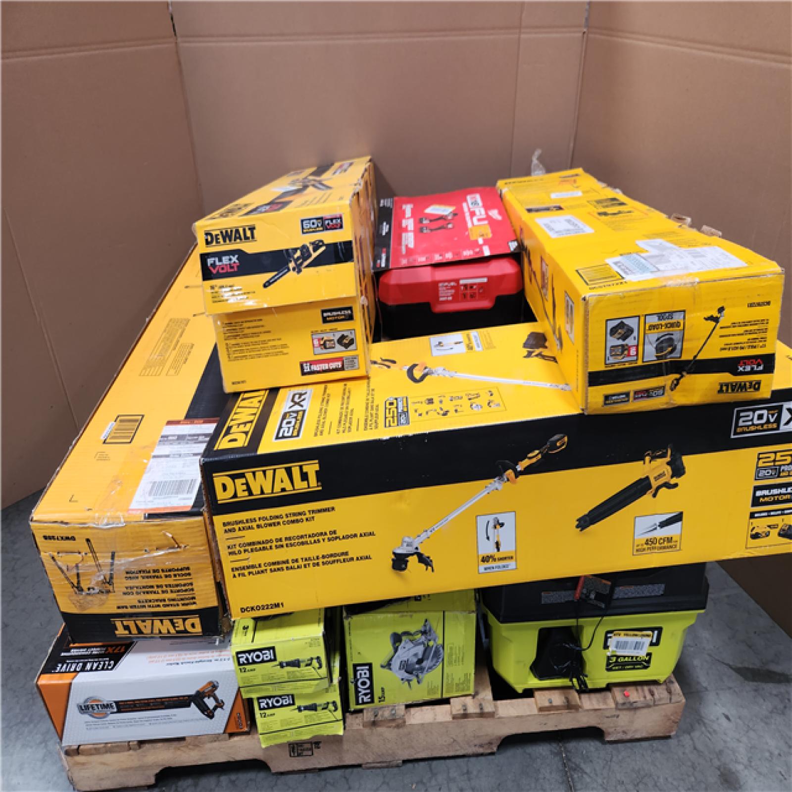 CALIFORNIA AS-IS TOOL PALLET