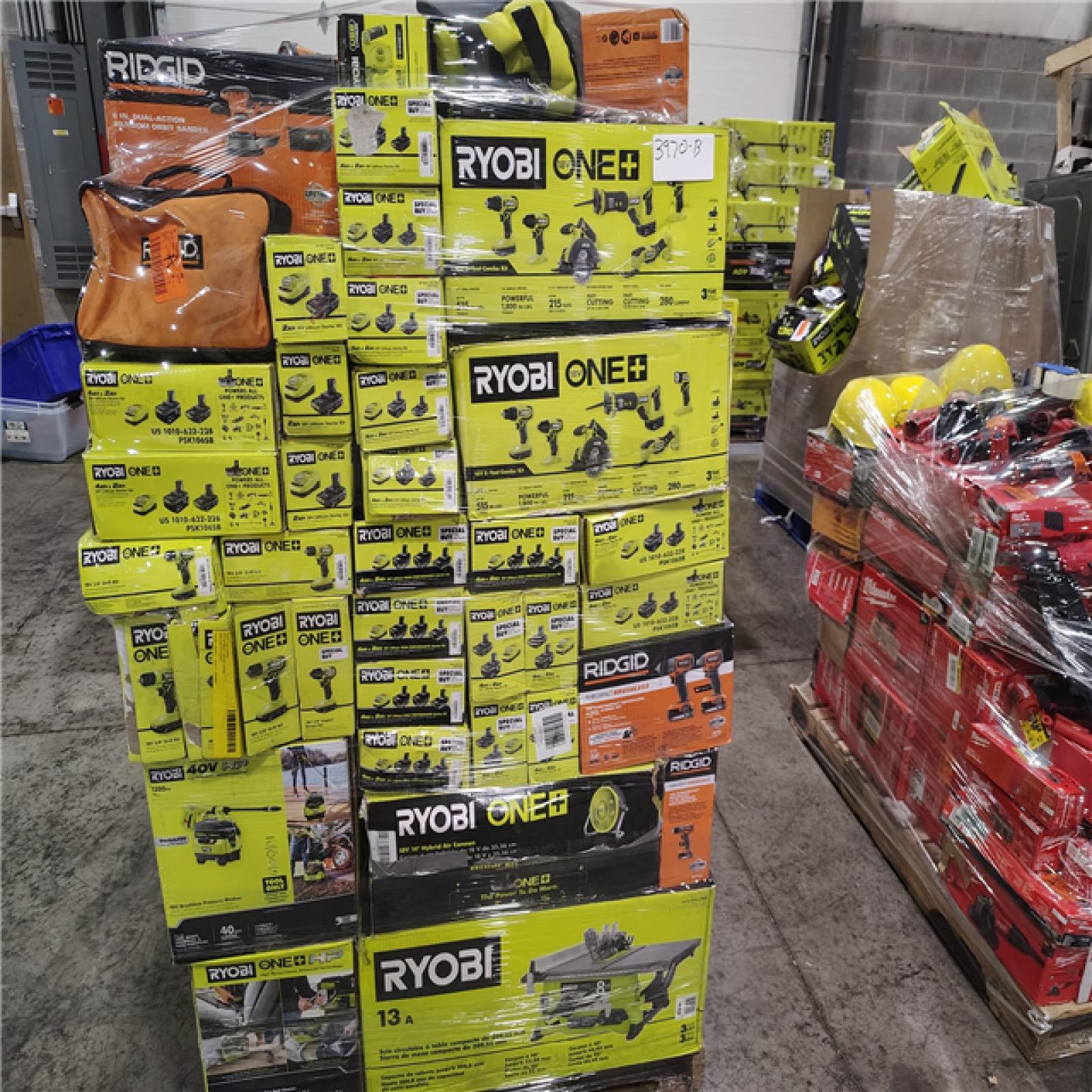 Pittston Location As-Is Power Tools Partial Truckload (8 pallets) 3970-B