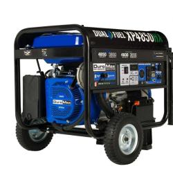 DALLAS LOCATION- NEW!- DuroMax 4 850-Watt 210cc Dual Fuel Gas Propane Portable Generator