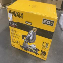 Dallas Location - As-Is 	DEWALT 60V Lithium-Ion 12 in. Cordless Sliding Miter Saw (Tool Only
