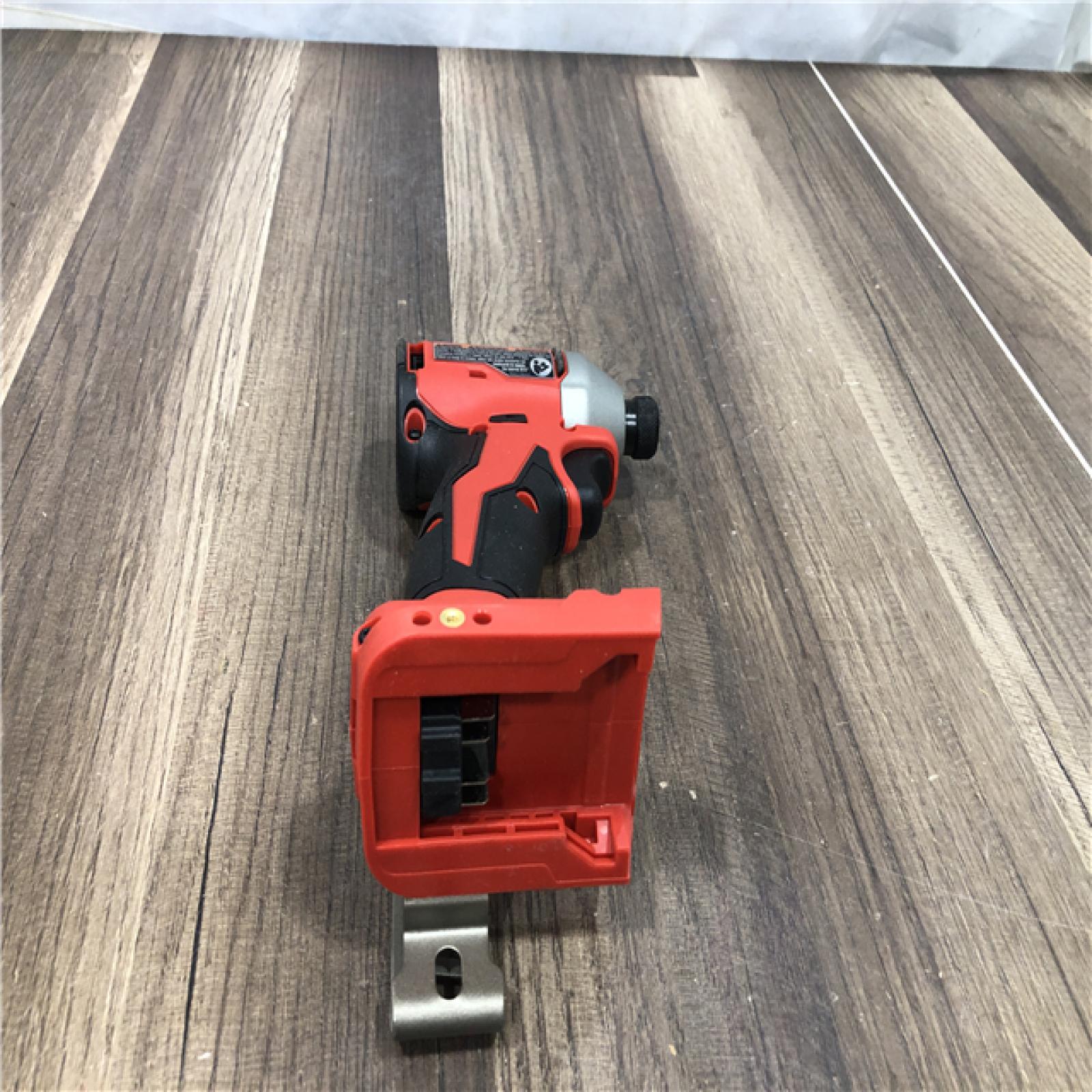 AS-IS Milwaukee  18V Lithium-Ion Brushless Cordless 1/4 in. Compact Impact Driver (Tool Only)