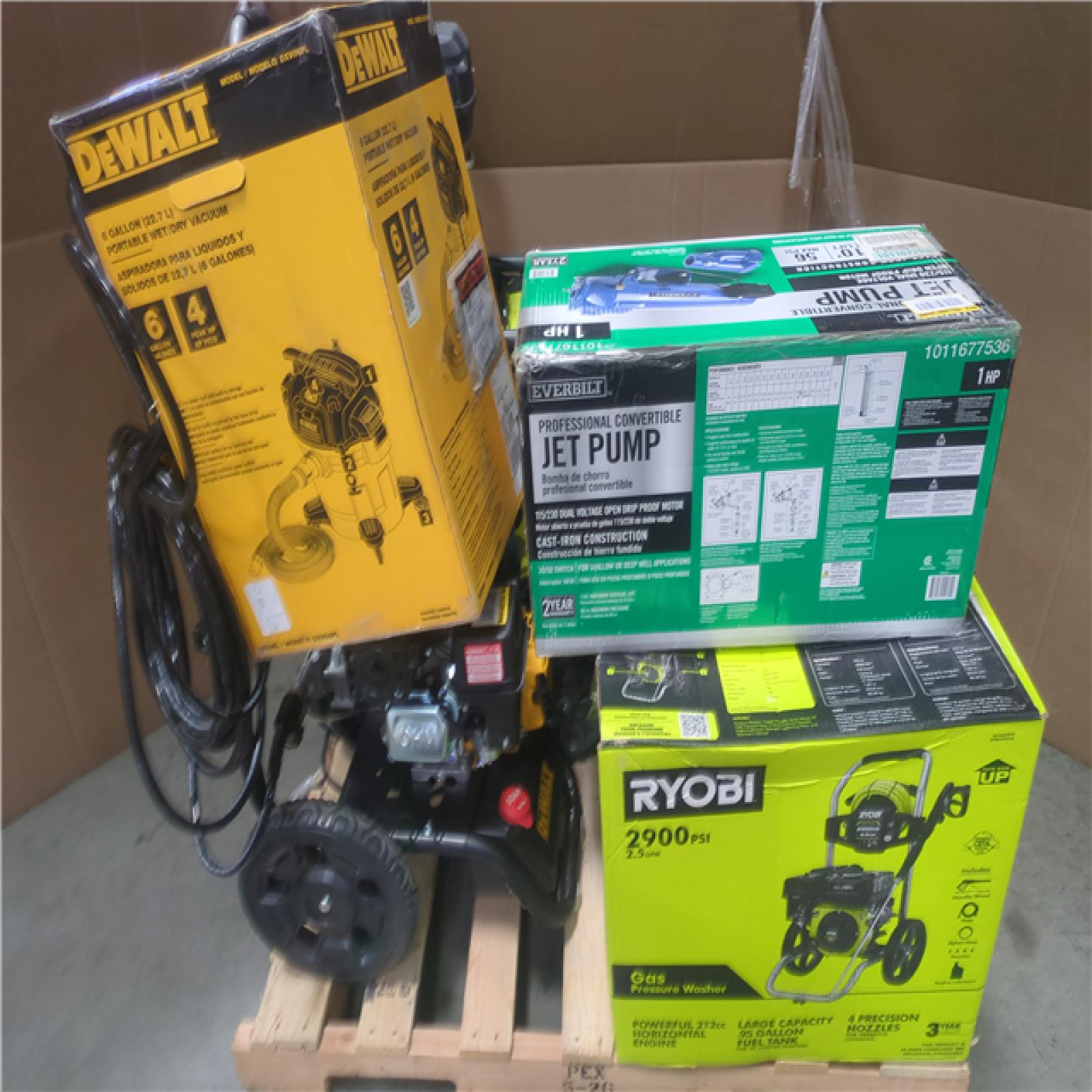 CALIFORNIA AS-IS OUTDOOR POWER EQUIPMENT