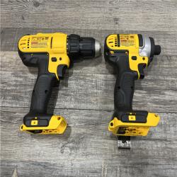 LIKE NEW - DEWALT 20V MAX Cordless Drill/Impact 2 Tool Combo Kit