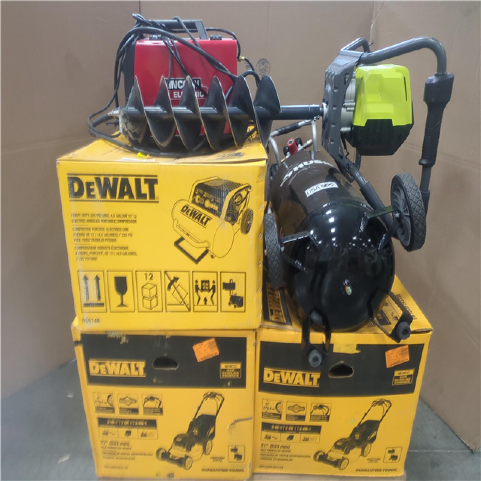 California AS-IS OUTDOOR POWER EQUIPMENT