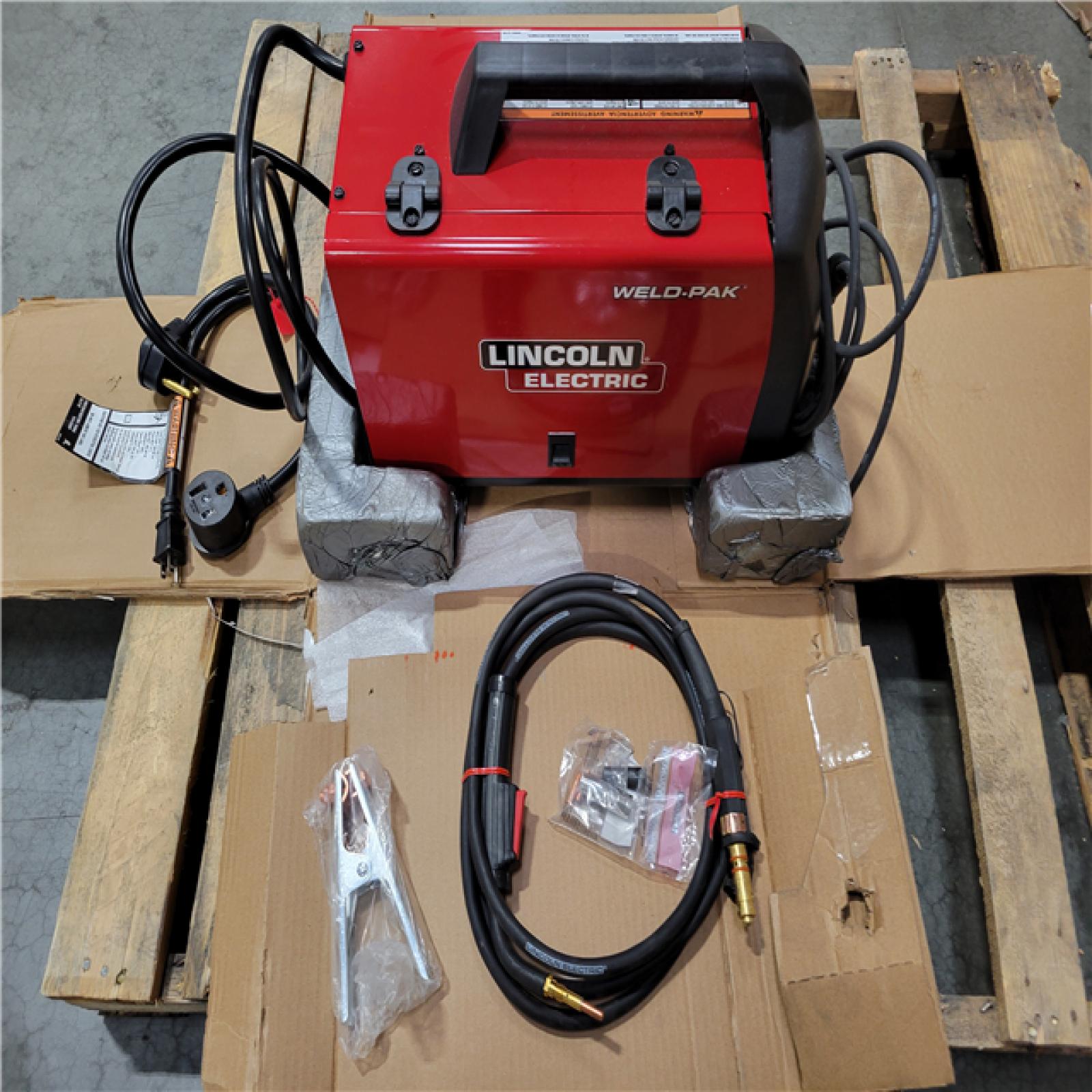 CALIFORNIA AS-IS LINCOLN ELECTRIC 180i MP DV WELD-PAK