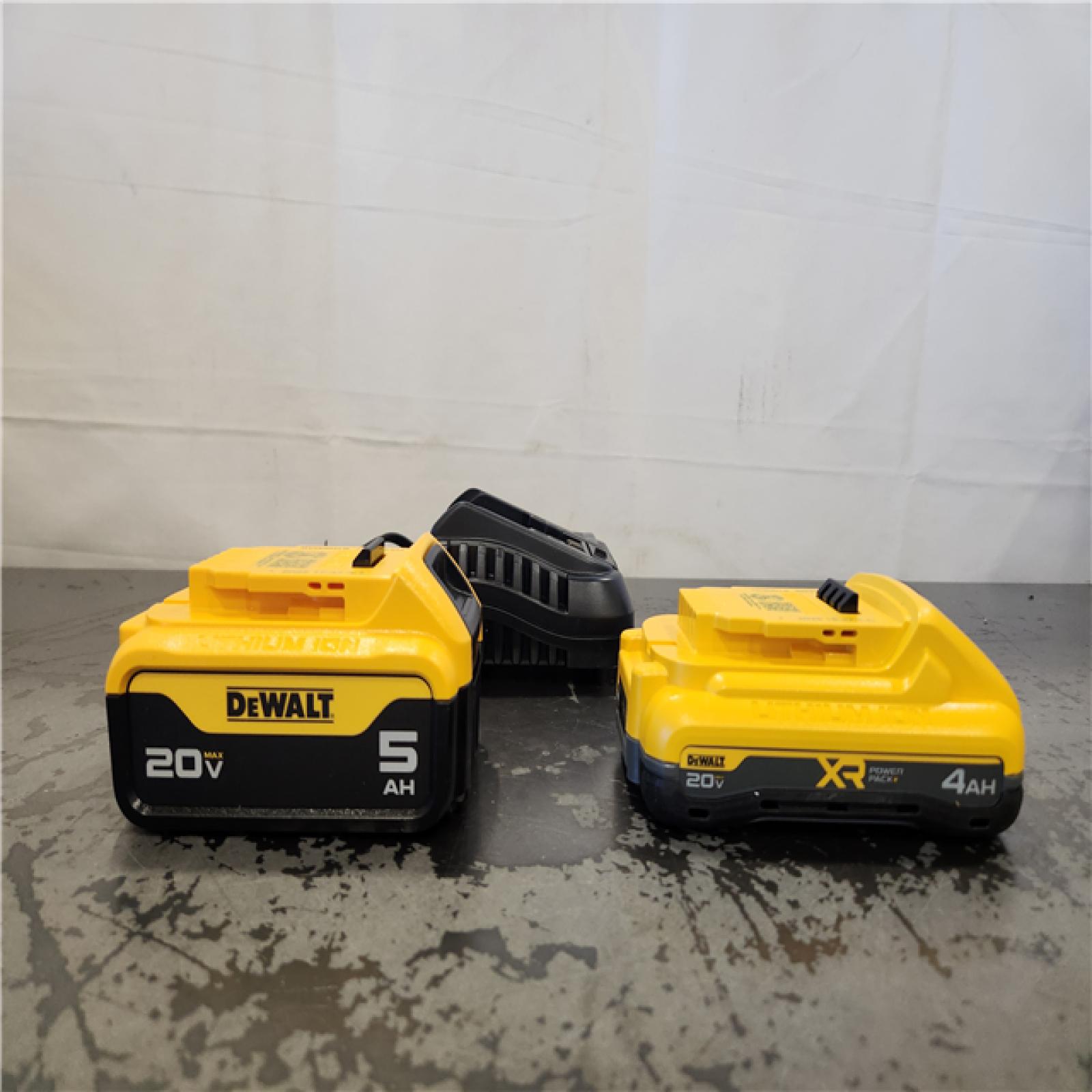 AS-IS- DEWALT 20V MAX Lithium-Ion Starter Kit