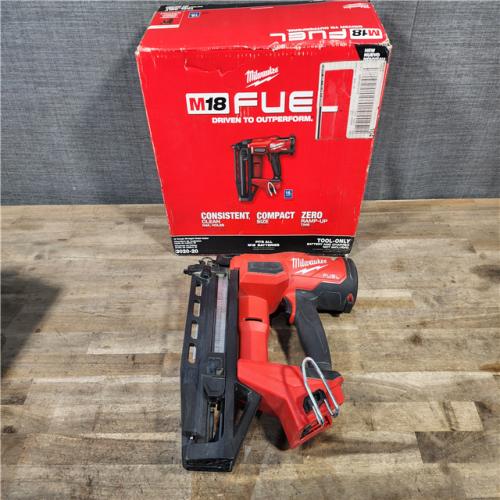 HOUSTON LOCATION - AS-IS MILWAUKEE 16 GAUGE STRAIGHT FINISH NAILER (TOOL ONLY)