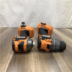 AS-IS RIDGID 18V NUKE SubCompact Brushless Cordless 2-Tool Combo Kit
