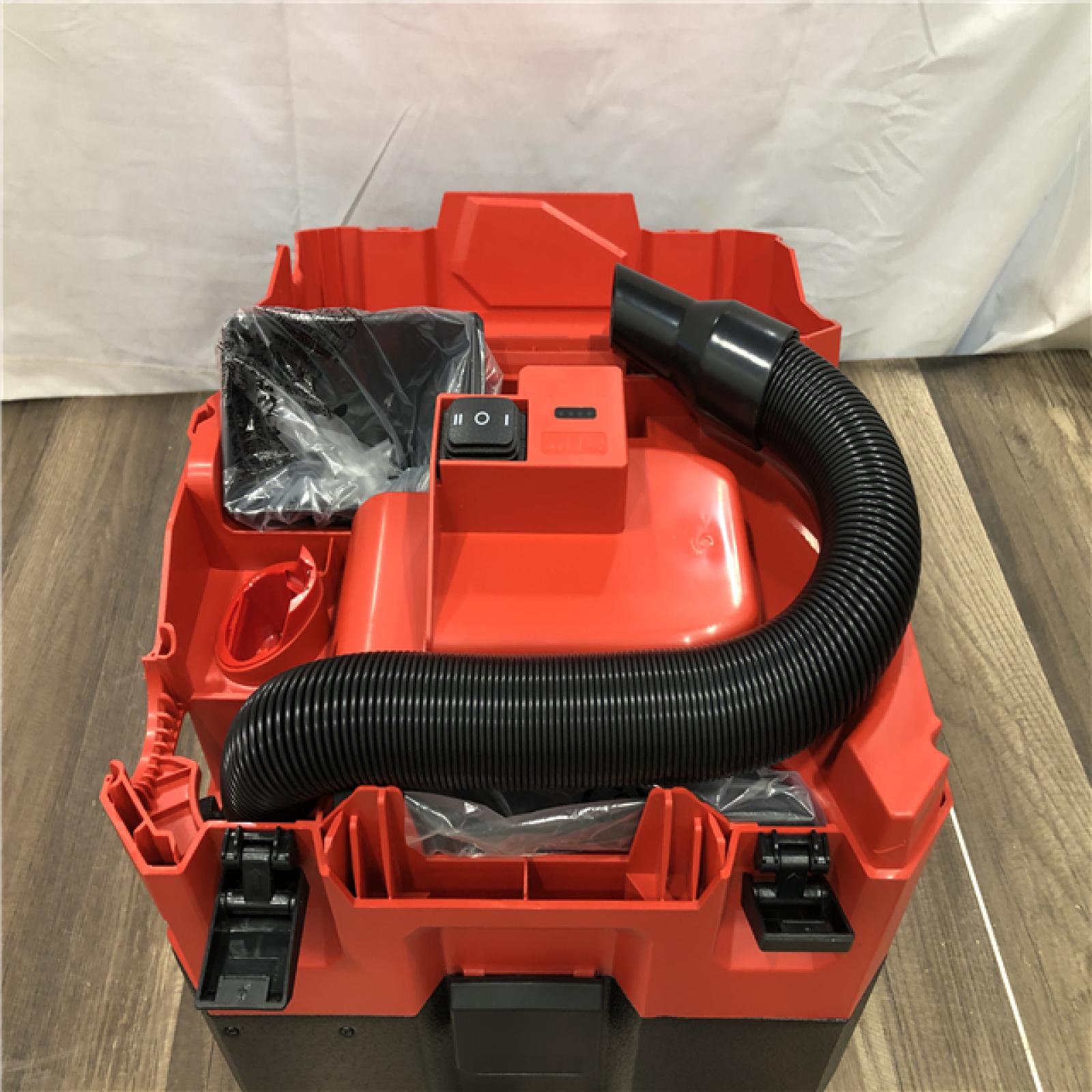 AS-IS Milwaukee FUEL 12-Volt Lithium-Ion Cordless 1.6 Gal. Wet/Dry Vacuum (Vacuum-Only)