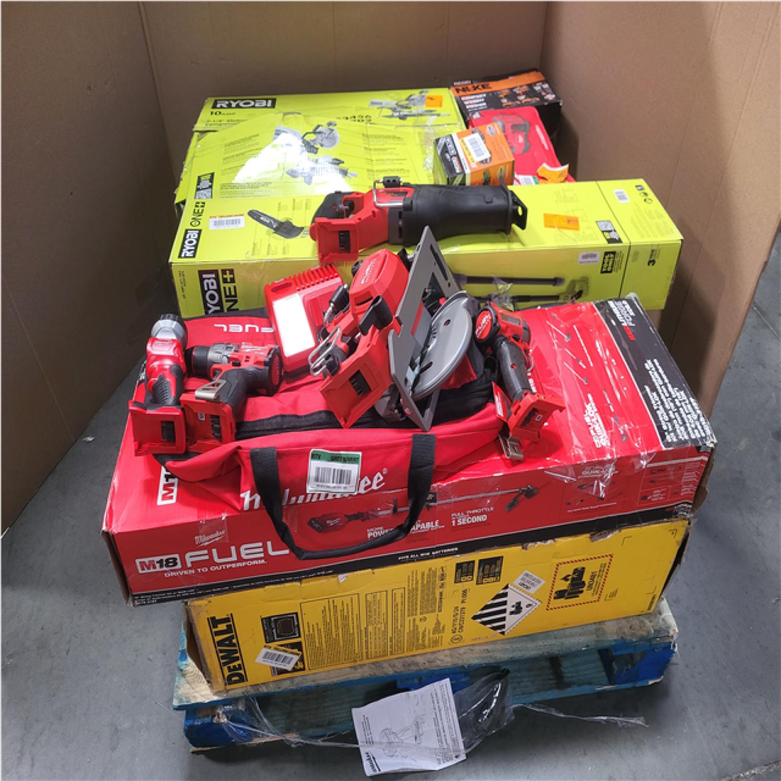 CALIFORNIA AS-IS TOOL PALLET