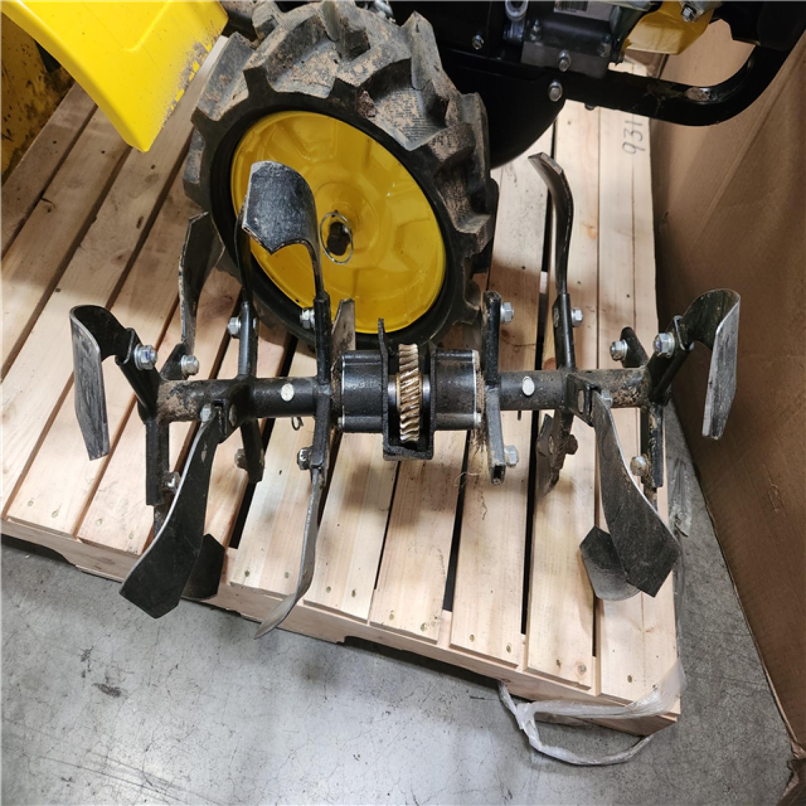 Phoenix AS-IS Champion Power Equipment 22 in. Counter Rotating Gas Rear Tine Tiller with Self-Propelled Agricultural Tires