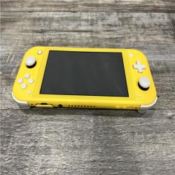 AS-IS Nintendo Switch Lite Handheld Console - Yellow