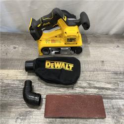 AS-IS DEWALT 20V MAX* XR Brushless Cordless Belt Sander (Tool-Only)