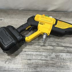 AS-IS DEWALT 20V MAX 550 PSI 1.0 GPM Cold Water Cordless Power Cleaner with 4-Nozzles (Tool Only)