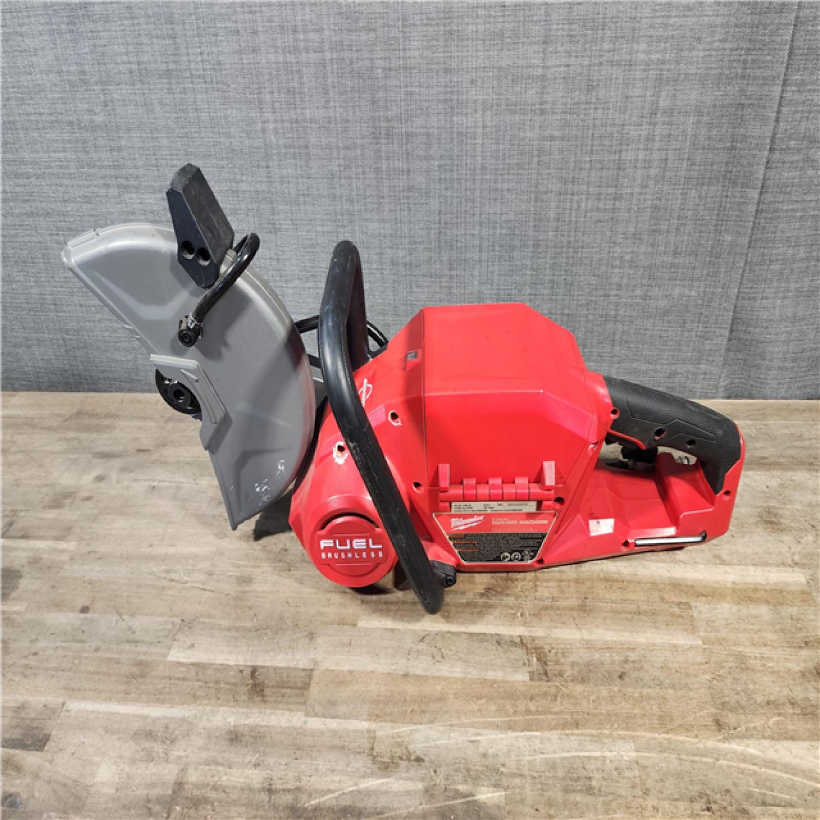 HOUSTON LOCATION - AS-IS Milwaukee M18 FUEL 9 Cut-Off Saw with ONE-KEY (TOOL ONLY)