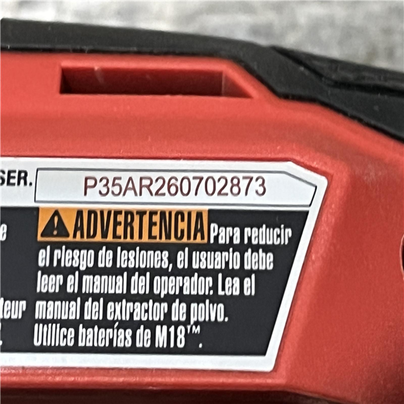 AS-IS Milwaukee 18V Lithium-Ion Brushless Cordless FUEL 5 in. Random Orbit Sander (Tool-Only)