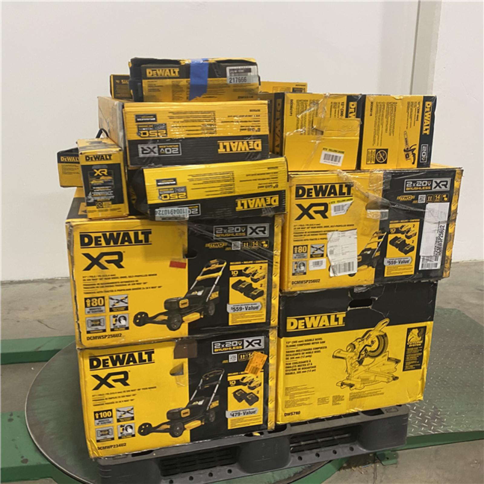 Dallas Location - As-Is DEWALT Tool Pallet