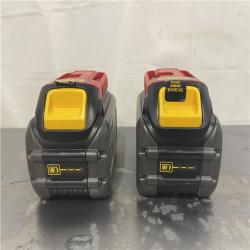 AS-IS- DEWALT FLEXVOLT 20-Volt/60-Volt MAX Lithium-Ion 6.0Ah Battery Pack (2-Pack)