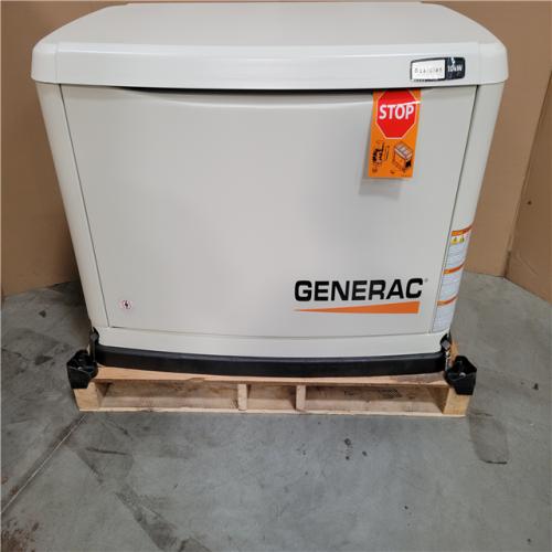 CALIFORNIA AS-IS GENERAC GUARDIAN 10KW