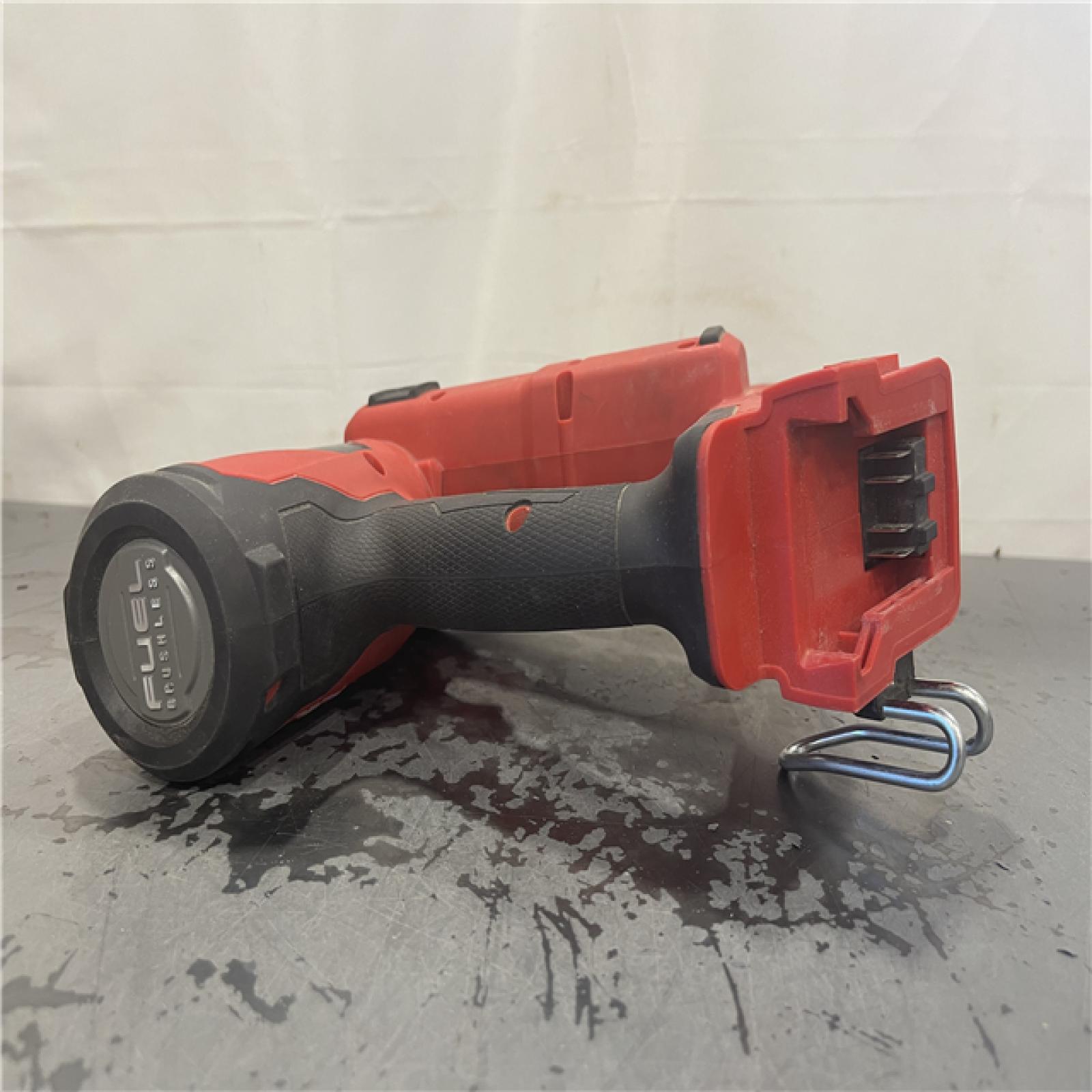 AS-IS- MILWAUKEE FUEL 18V Cordless 18-Gauge 1/4 in. Narrow Crown Stapler (Tool-Only)