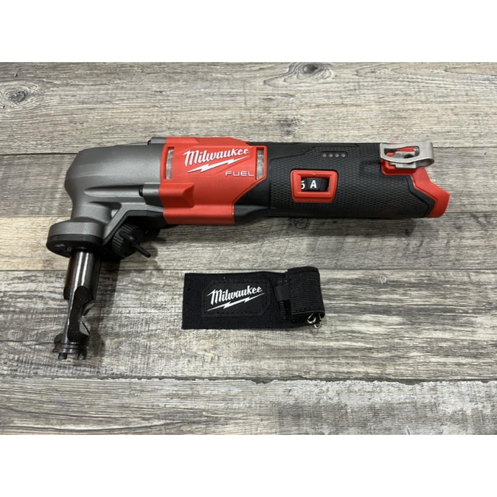 AS-IS Milwaukee FUEL 12-Volt Lithium-Ion Brushless Cordless 16-Gauge Variable Speed Nibbler (Tool-Only)