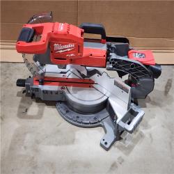 HOUSTON LOCATION - AS-IS Milwaukee M18 FUEL Brushless Cordless 10 in. Dual Bevel Sliding Compound Miter Saw (Tool-Only)