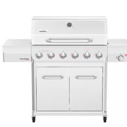 DALLAS LOCATION- Nexgrill Gourmet Pro 6-Burner Propane Gas Grill w Searing Side Burner and Griddle Pallet (2 Units)