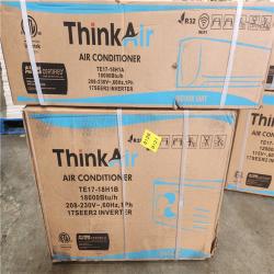 Phoenix NEW ThinkAir 18 000 BTU 17 SEER2  230-Volt  1000 sq. ft. Inverter Ductless Mini Split AC w/ Heat Pump  wi-fi  1.5 Ton  16 ft. Lineset