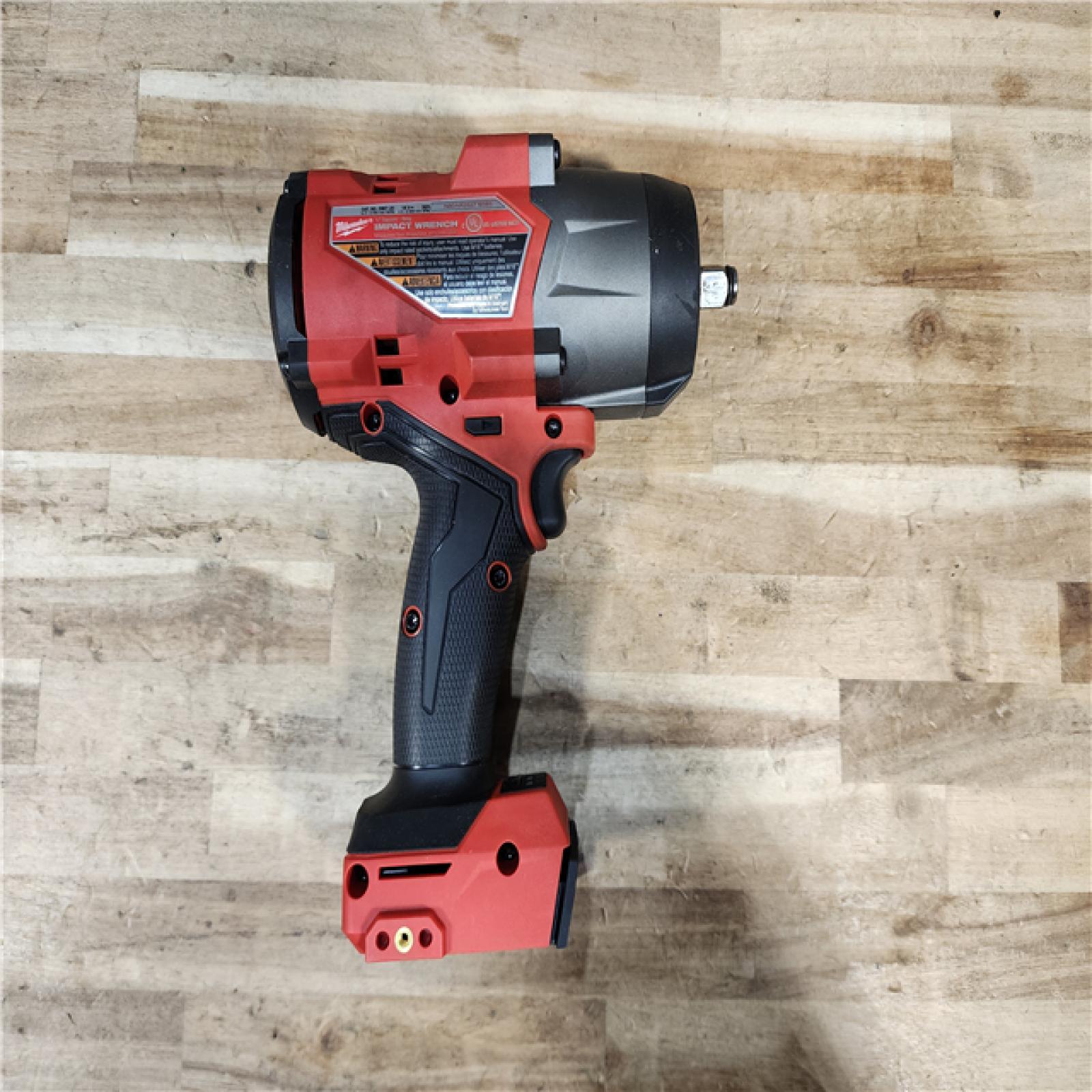 HOUSTON LOCATION - AS-IS Milwaukee FUEL 18V Lithium-Ion Brushless Cordless 1/2 in. Impact Wrench with Friction Ring (Tool-Only)