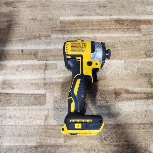 Houston Location AS-IS DEWALT 20-Volt Maximum XR Cordless Brushless 1/4 in. 3-Speed Impact Driver (Tool-Only)
