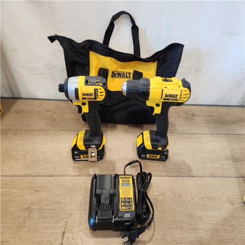 AS-IS- DEWALT 20V MAX Cordless Drill/Impact 2 Tool Combo Kit