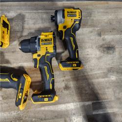 HOUSTON LOCATION - AS-IS DEWALT 4 TOOL COMBO KIT W/ (2) BATTERY & CHARGER