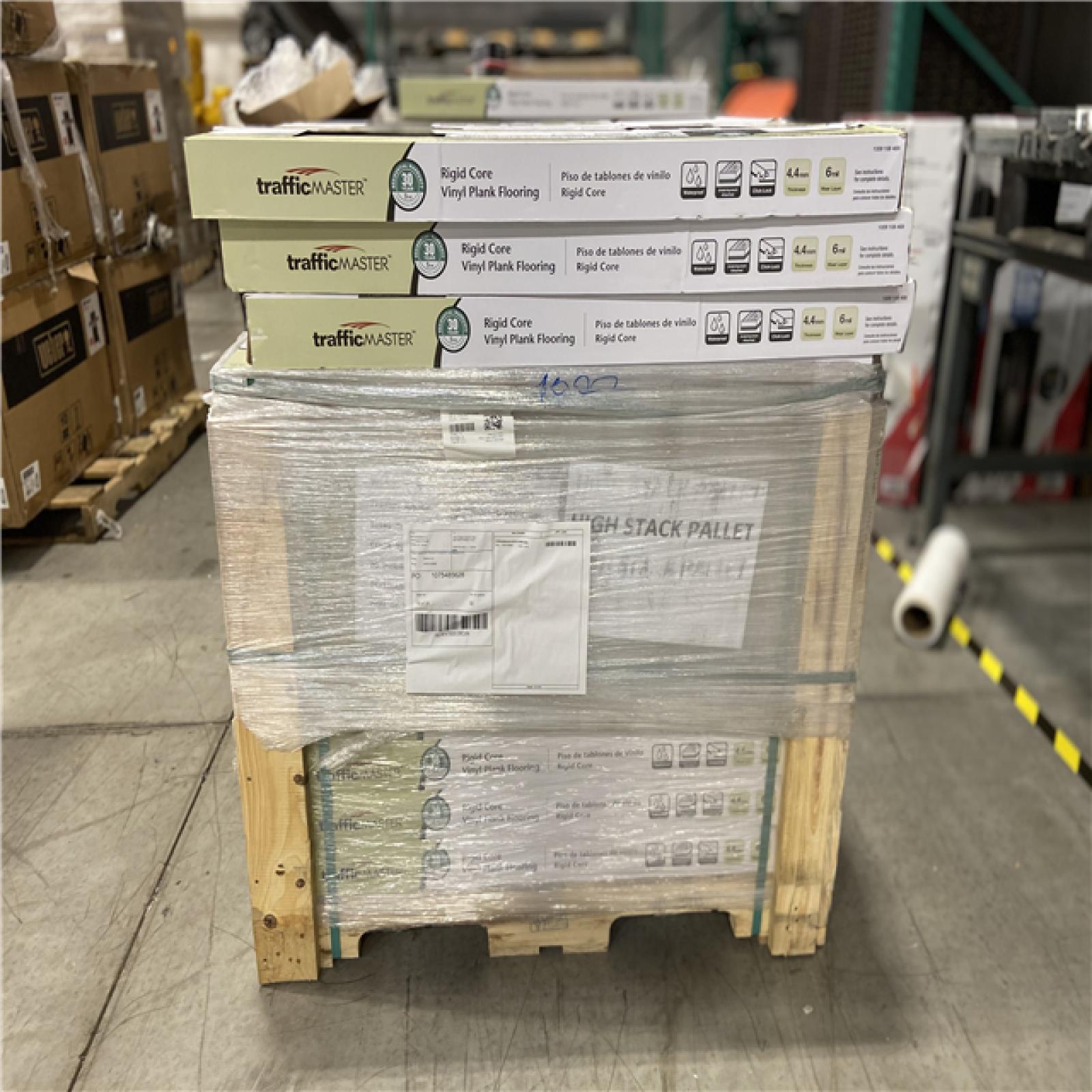 DALLAS LOCATION - TrafficMaster Breaksea Island 6 MIL x 6 in. x 36 in. Waterproof Click Lock Vinyl Plank Flooring (23.95 sq. ft./case) - 48 CASES