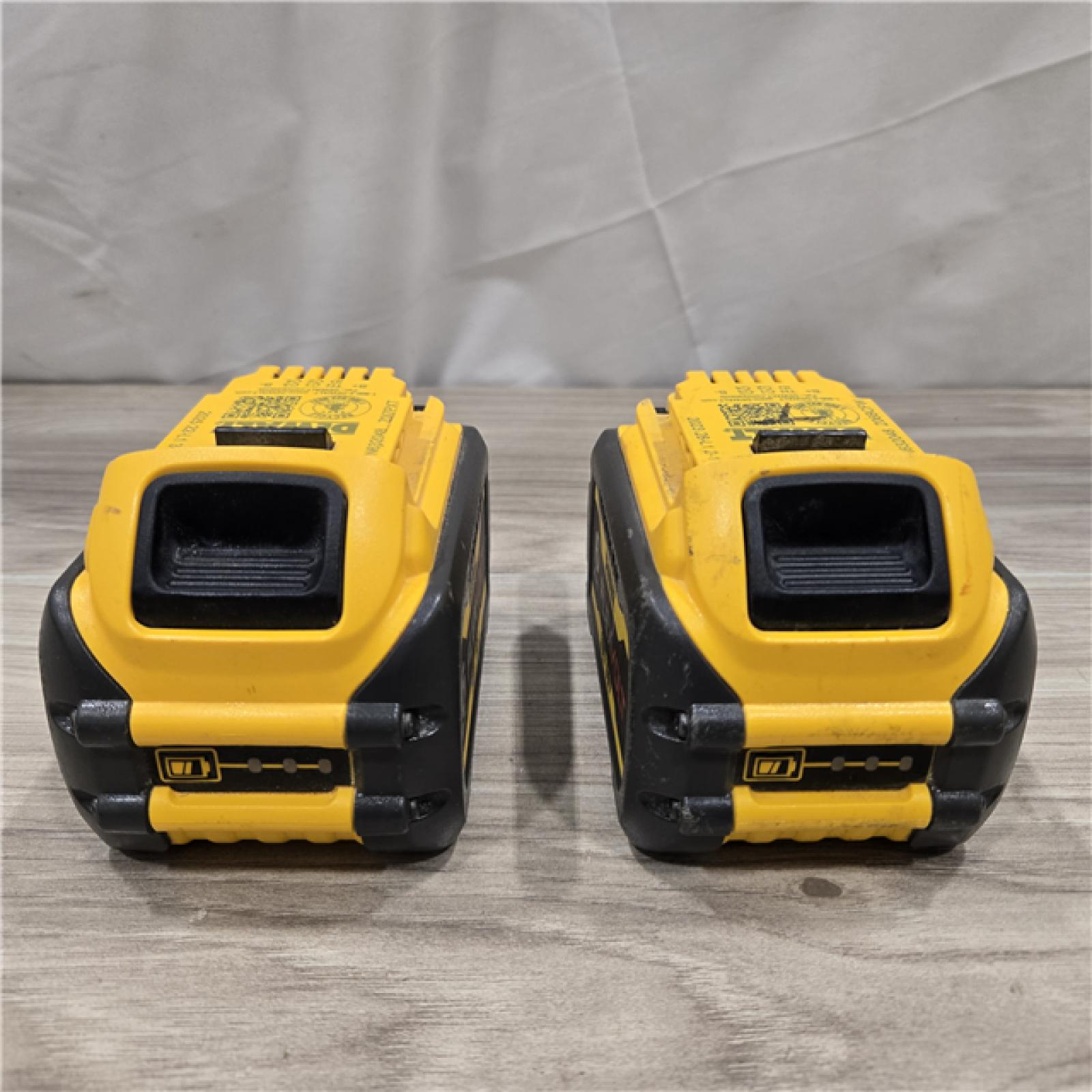 AS-IS DEWALT FLEXVOLT 20-Volt/60-Volt MAX Lithium-Ion 6.0Ah Battery Pack (2-Pack)