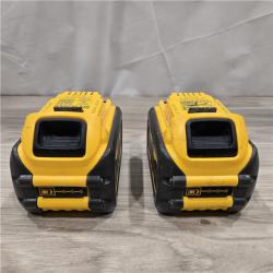 AS-IS DEWALT FLEXVOLT 20-Volt/60-Volt MAX Lithium-Ion 6.0Ah Battery Pack (2-Pack)
