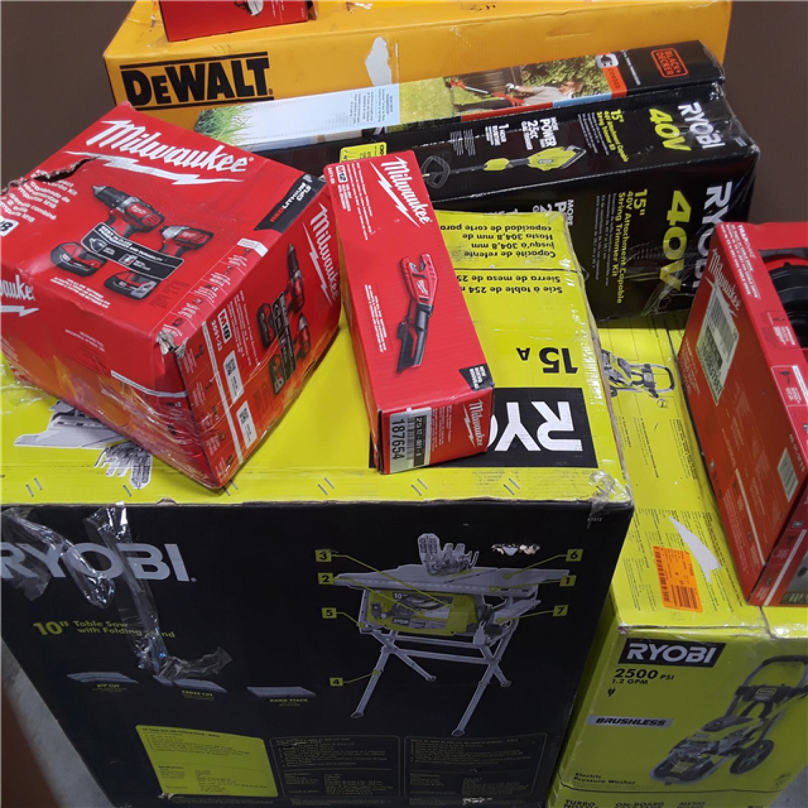 CALIFORNIA AS-IS TOOL PALLET