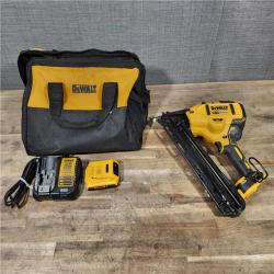 HOUSTON LOCATION - AS-IS DEWALT 20V MAX XR 15 Ga. Cordless 34 Deg Nailer 20 V