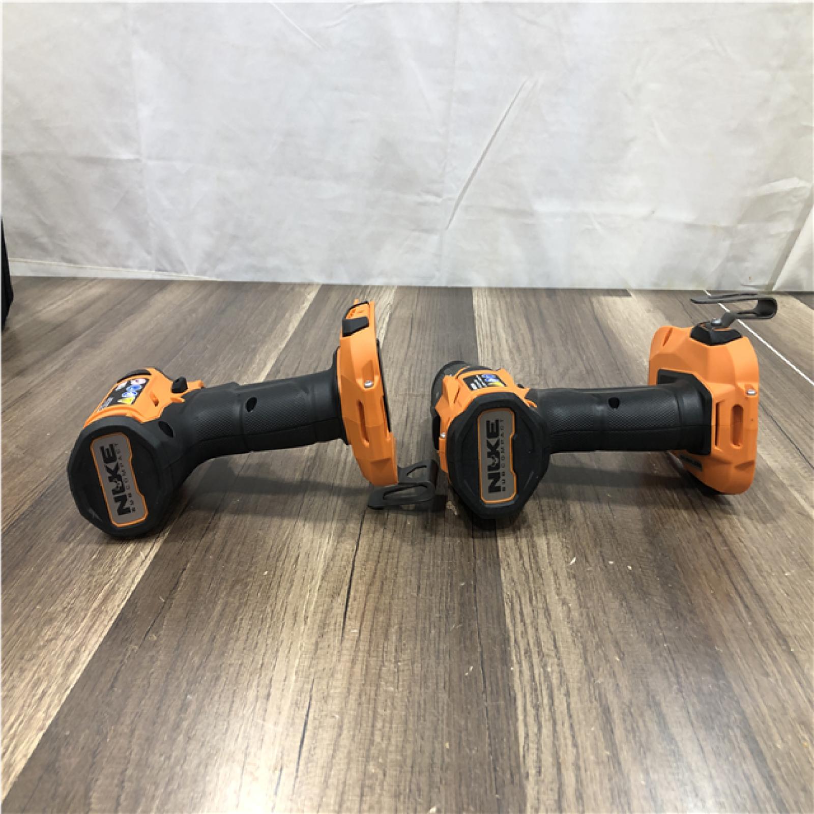 AS-IS RIDGID 18V NUKE SubCompact Brushless Cordless 2-Tool Combo Kit