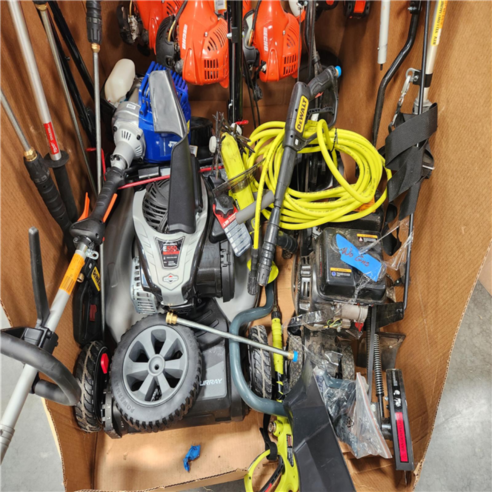 CALIFORNIA AS-IS OUT DOOR POWER EQUIPMENT