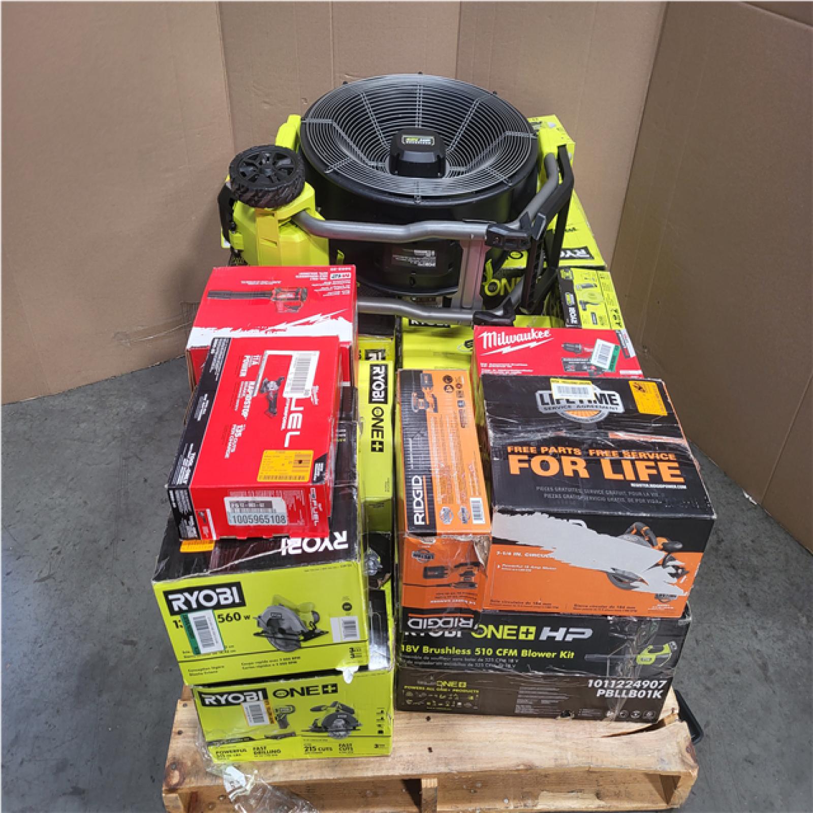 CALIFORNIA AS-IS TOOL PALLET