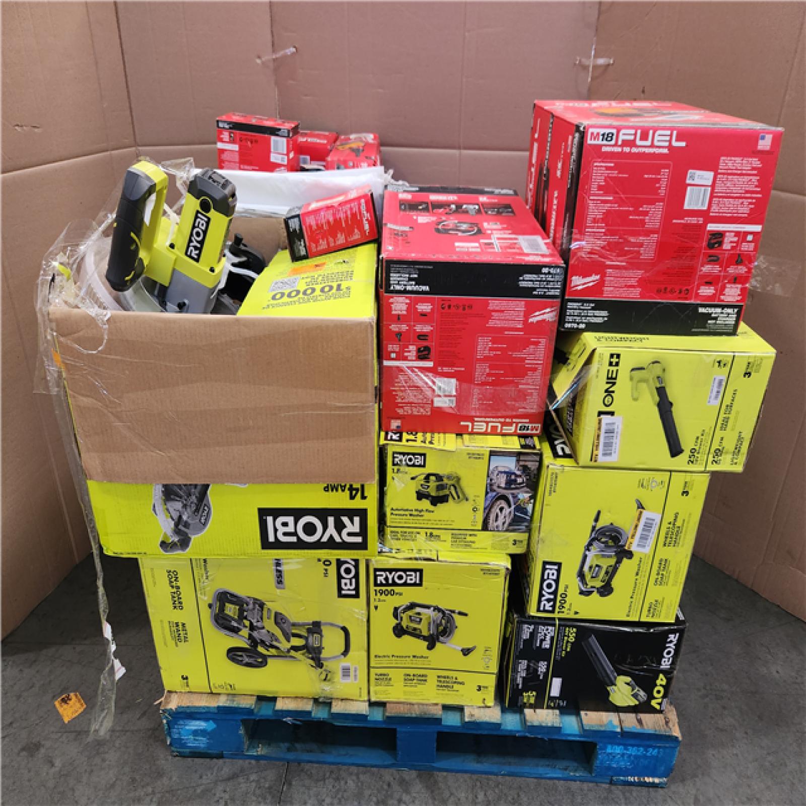 CALIFORNIA AS-IS TOOL PALLET