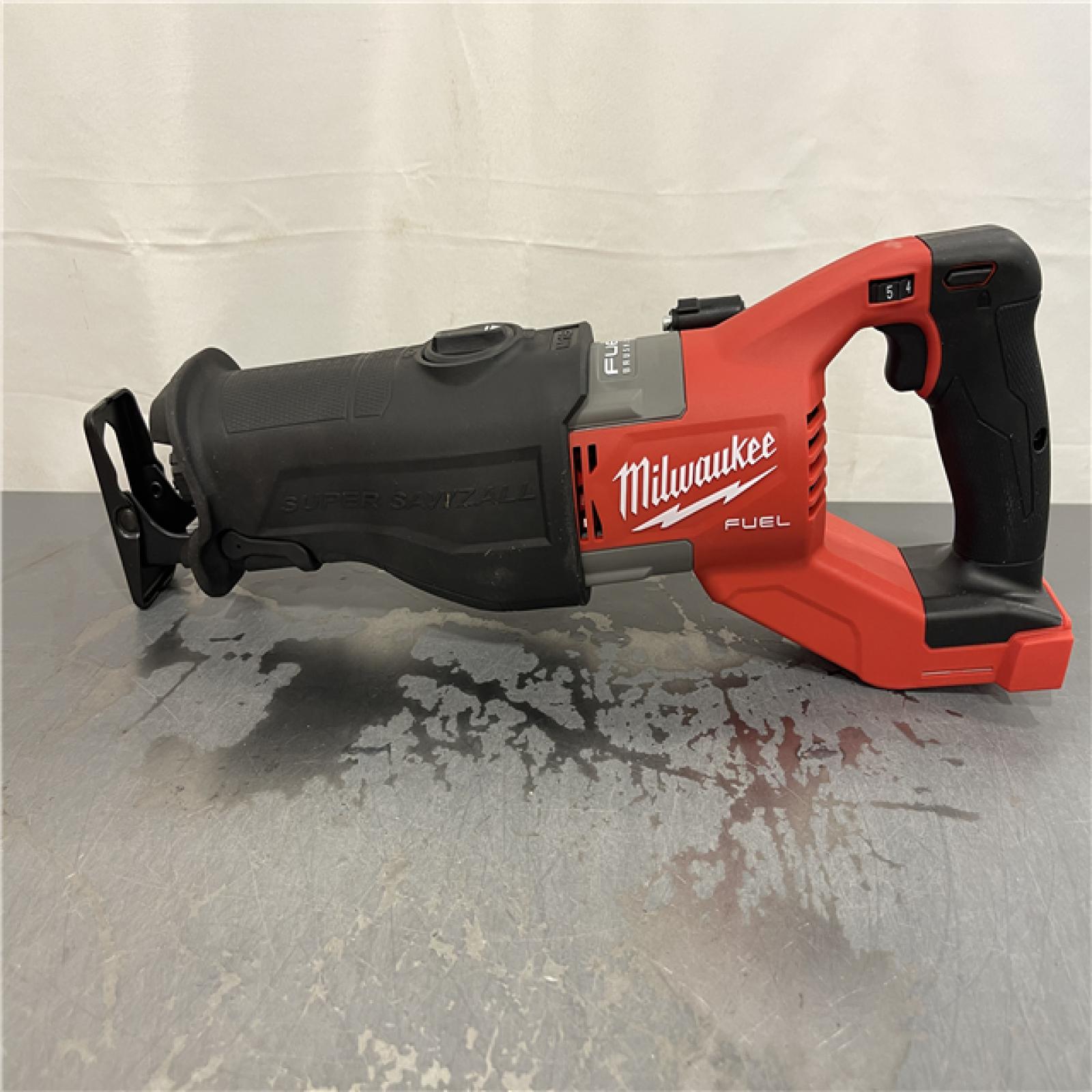 AS-iS - Milwaukee M18 FUEL 18V Lithium-Ion Brushless Cordless Super SAWZALL Orbital Reciprocating Saw