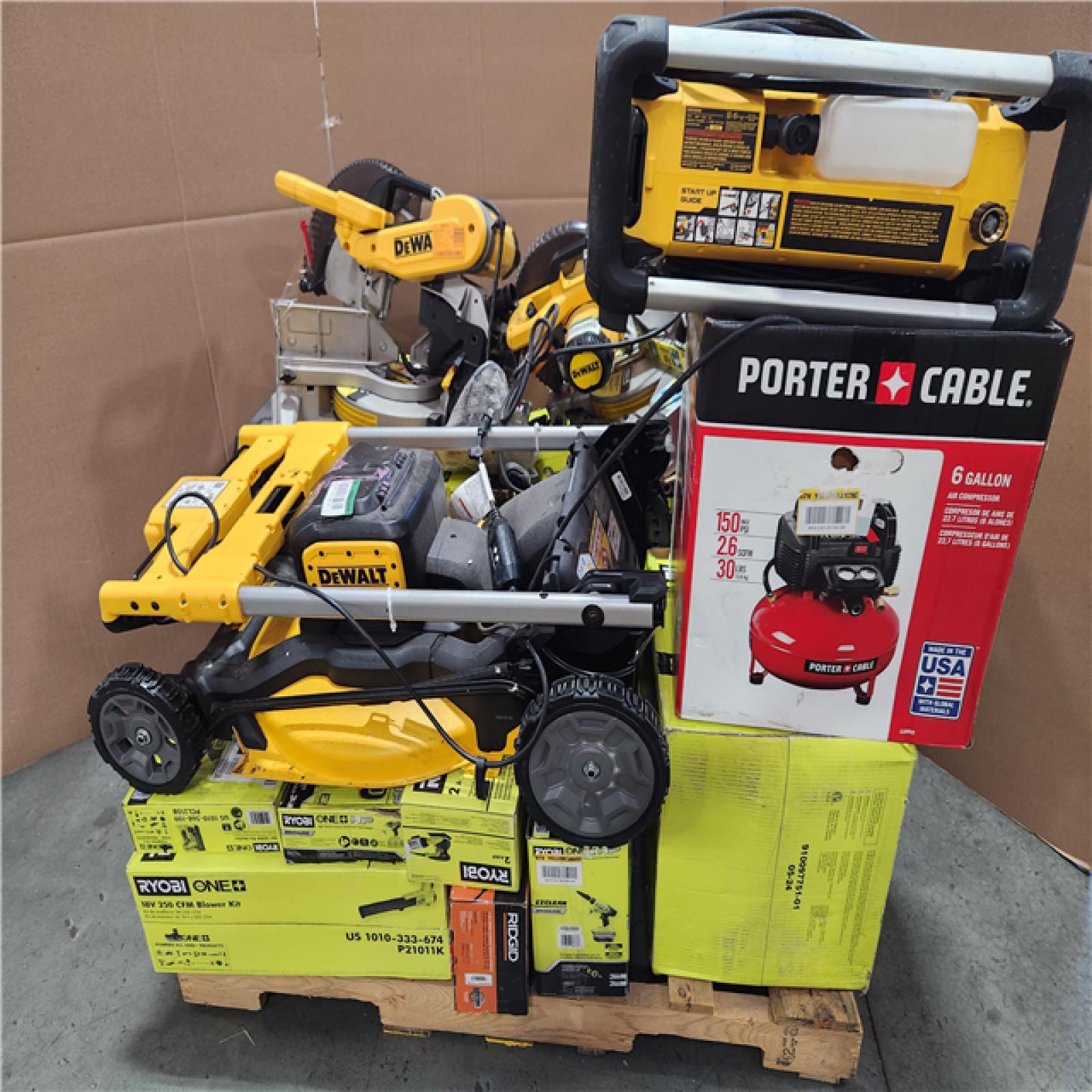 CALIFORNIA AS-IS TOOL PALLET