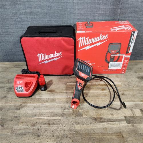 HOUSTON LOCATION - AS-IS MILWAUKEE M12 12V Lithium-Ion Cordless M-SPECTOR 360-Degree 4 Ft. Inspection Camera Kit
