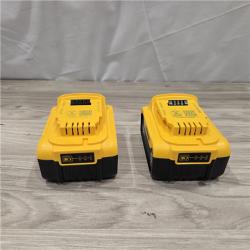 AS-IS DEWALT 20V MAX XR Premium Lithium-Ion 5.0Ah Battery Pack (2 Pack)