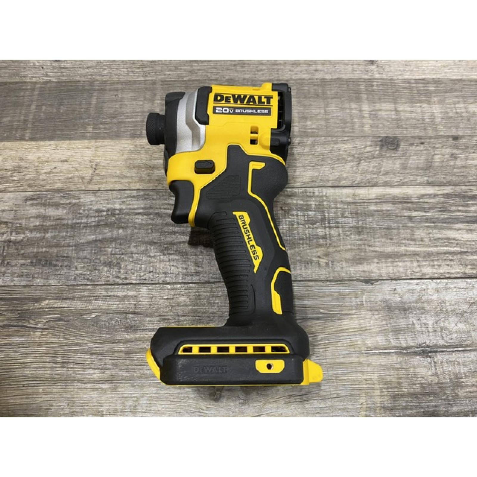 AS-IS DEWALT ATOMIC 20V MAX Lithium-Ion Cordless 1/4 in. Brushless Impact Driver Kit