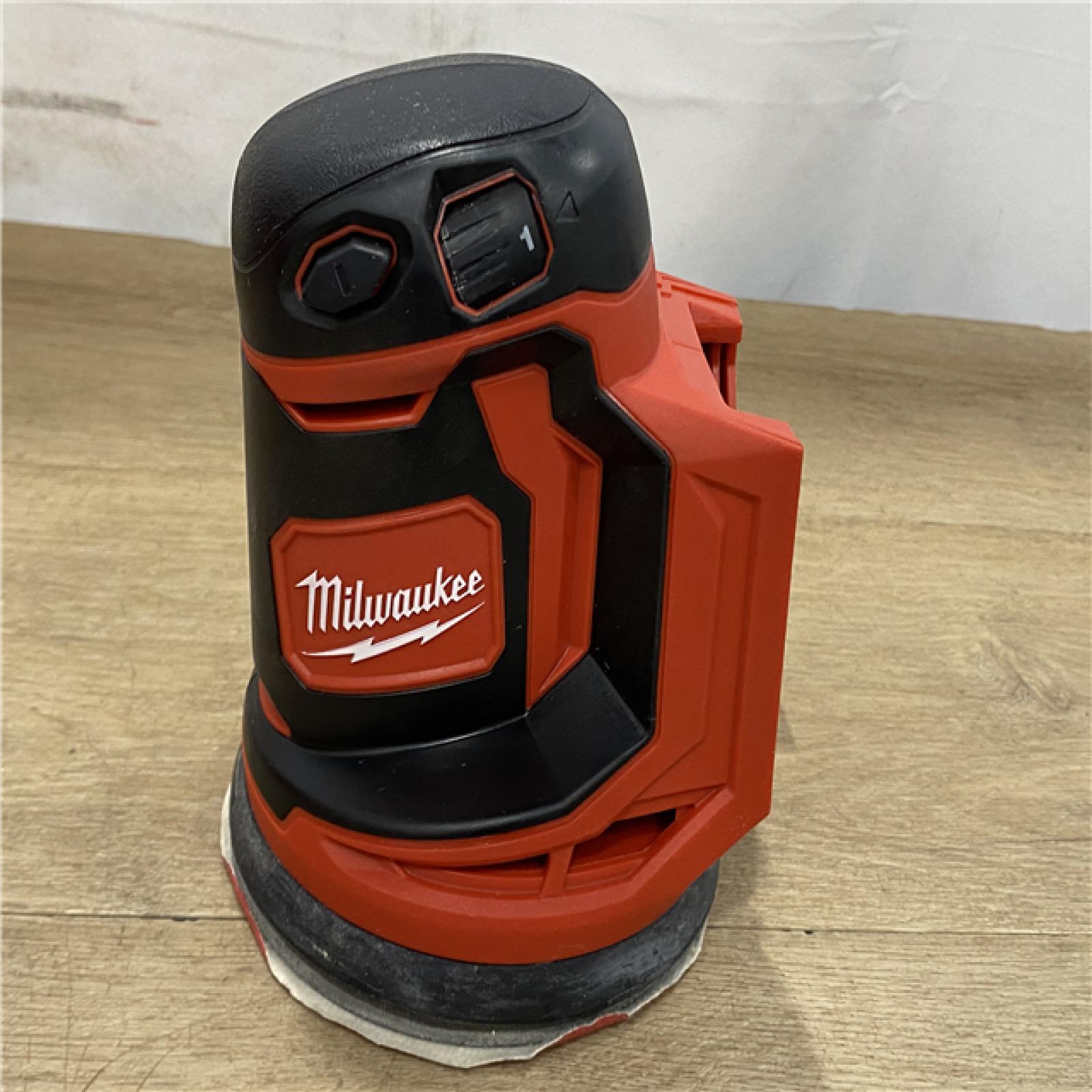 AS-IS Milwaukee 18V Lithium-Ion Cordless 5 in. Random Orbit Sander (Tool-Only)